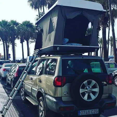 Úszó hotel Rent4x4camping Costa Adeje (Tenerife)